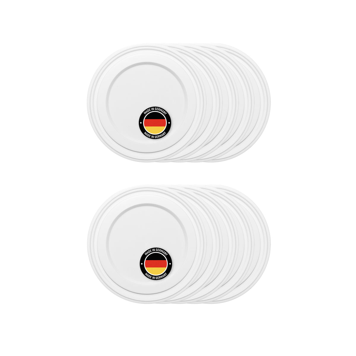 Dosendeckel Weiß – 84 mm für Konservendosen