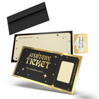 Mystery Ticket – Rubbel-Gutscheinkarte mit Umschlag