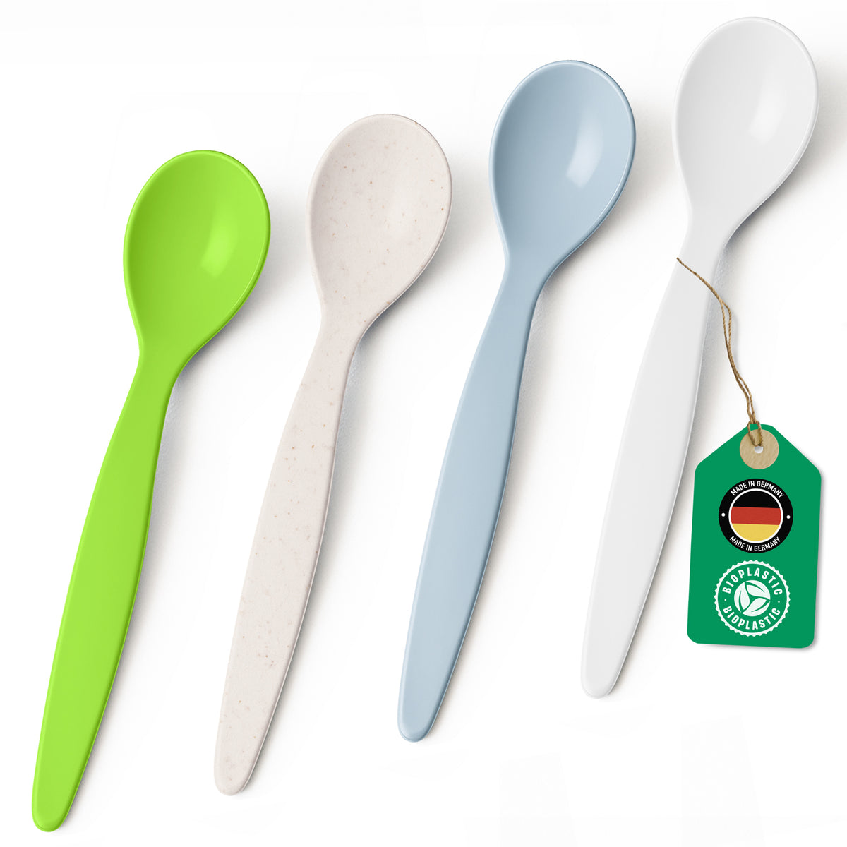 Bio-Löffel 14 cm – biobasierte Mehrweglöffel