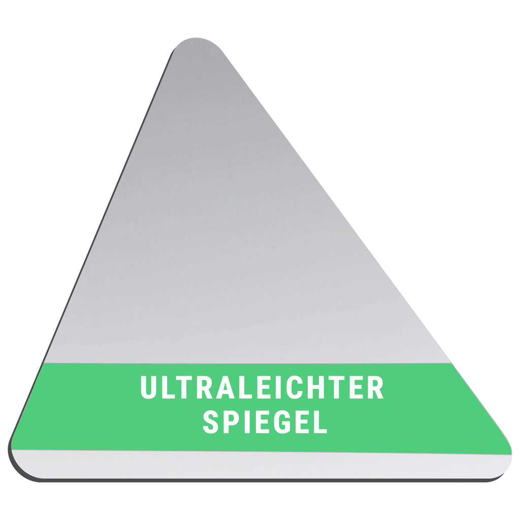 Dreieckige Acrylspiegel