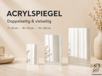 Rechteckige Acrylspiegel