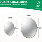 Ovale Acrylspiegel