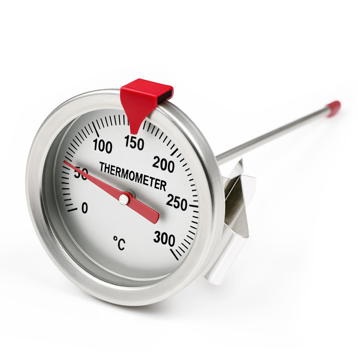 Thermometer analog 0–300 °C mit 30-cm-Fühler