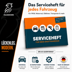 Serviceheft Auto – universal für 30 Inspektionen