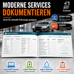 Serviceheft Auto – universal für 30 Inspektionen