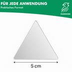 Dreieckige Acrylspiegel