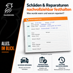 Serviceheft Auto – universal für 30 Inspektionen