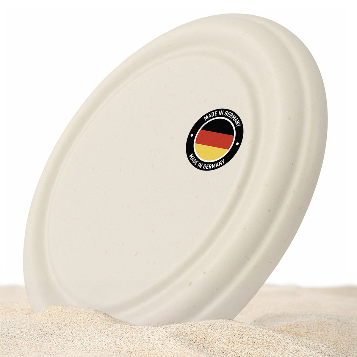 Wurfscheibe Ocean – 22 cm, Creme