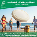 Wurfscheibe Ocean – 22 cm, Creme
