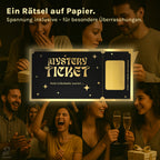Mystery Ticket – Rubbel-Gutscheinkarte mit Umschlag