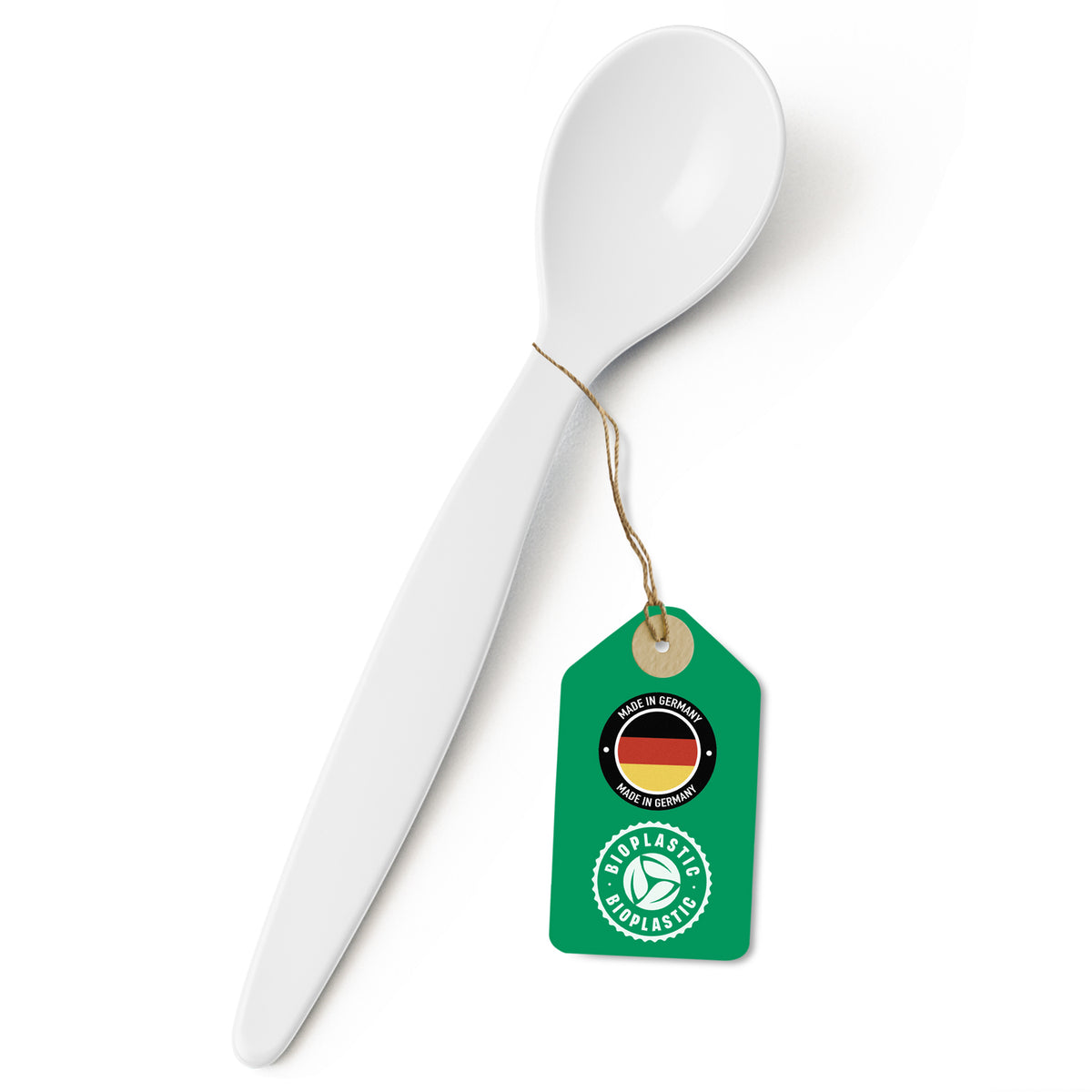 Bio-Löffel 14 cm – biobasierte Mehrweglöffel