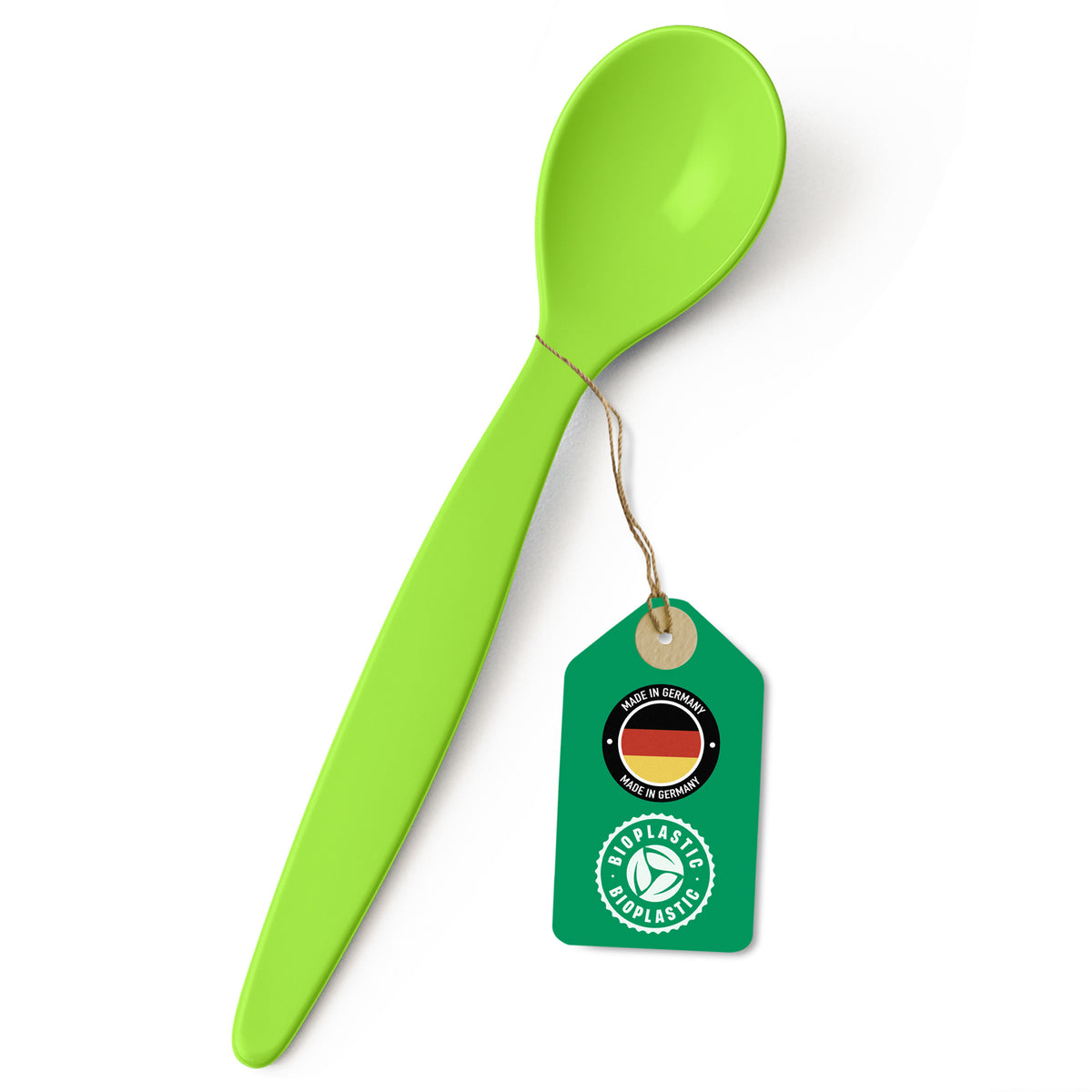 Bio-Löffel 14 cm – biobasierte Mehrweglöffel